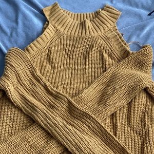 Halter top sweater